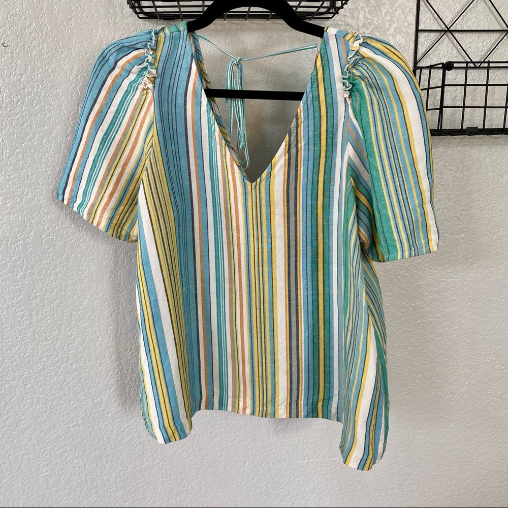 Ann Taylor linen blouse